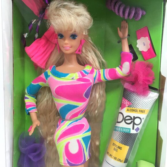 Vintage 1991 Mattel "Totally Hair #1112" Barbie Doll - Picture 2 of 10